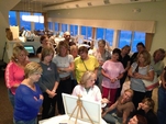 Jennifer Clement The Artist Bar painting party paint and sip